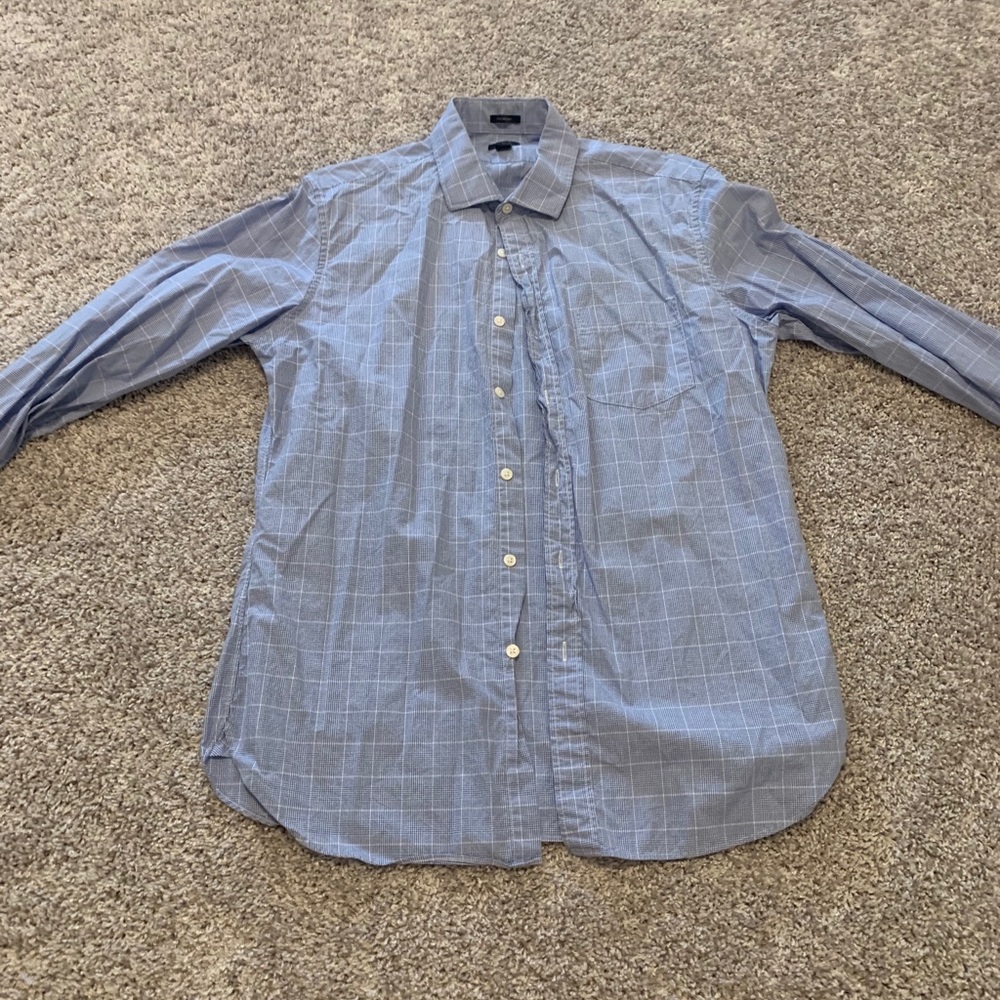 J.Crew plaid dress shirt